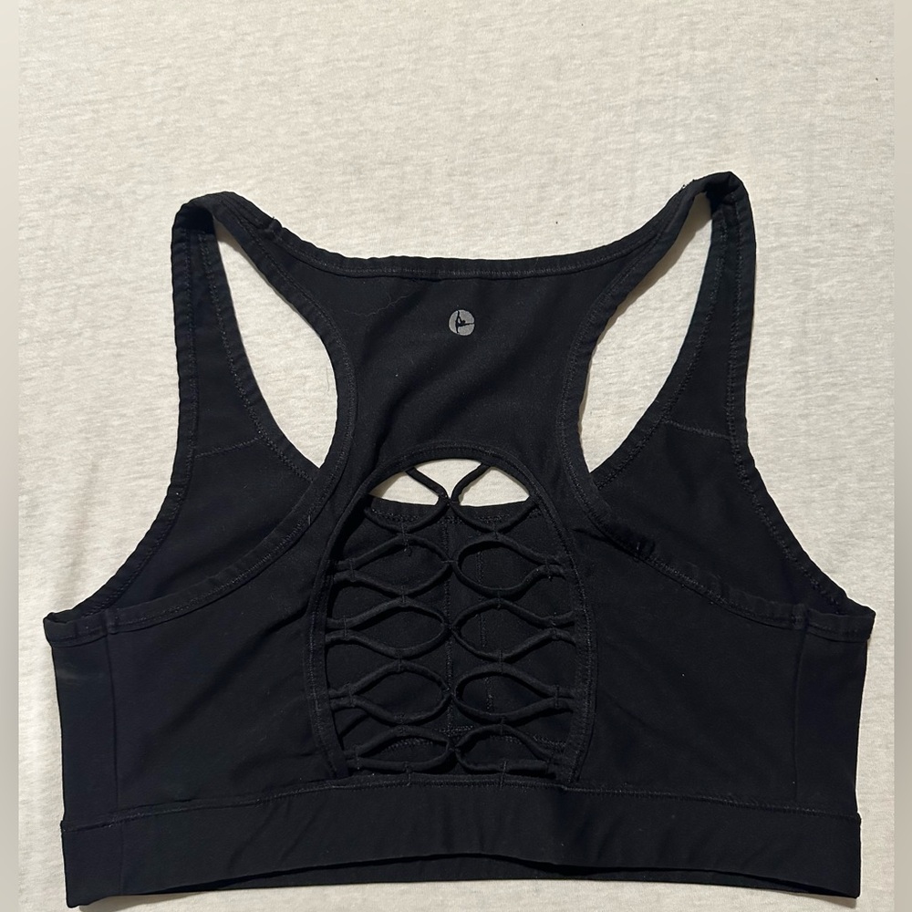 Black Sports Bra